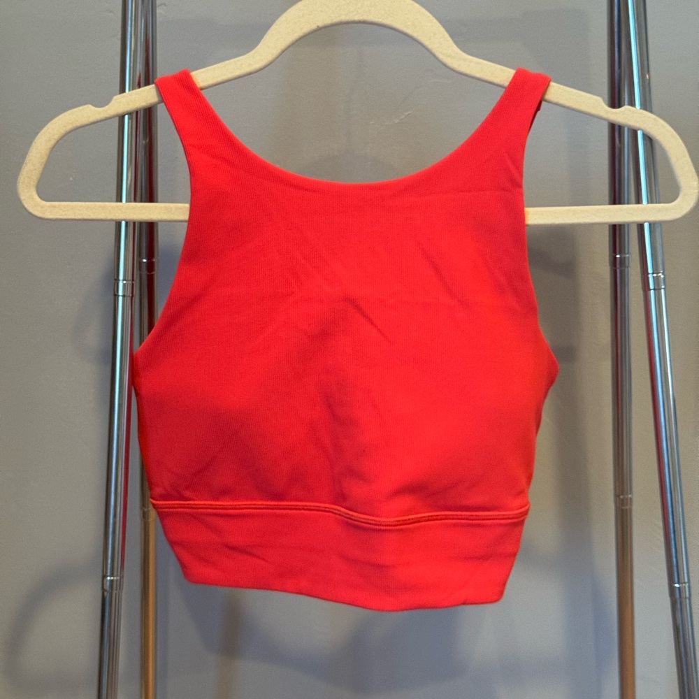 Red Lululemon Sports Bra